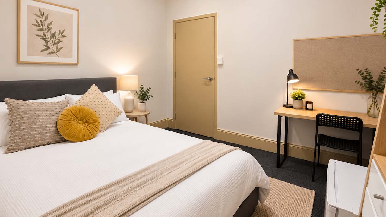 Furnished room in a share house