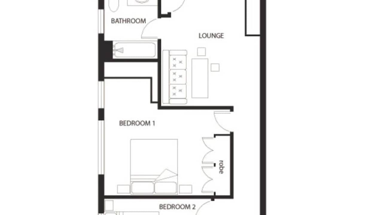 Furnished room in a flatshare