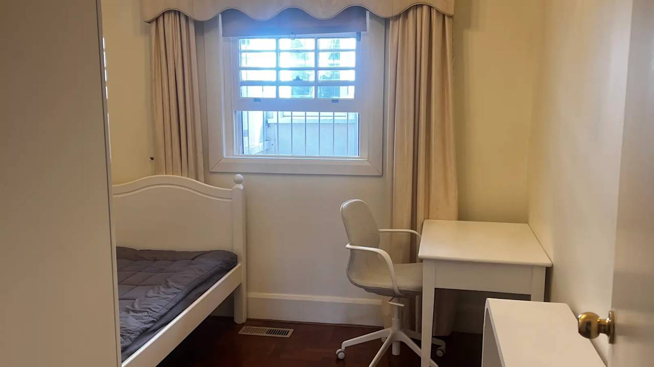 Room with own bathroom