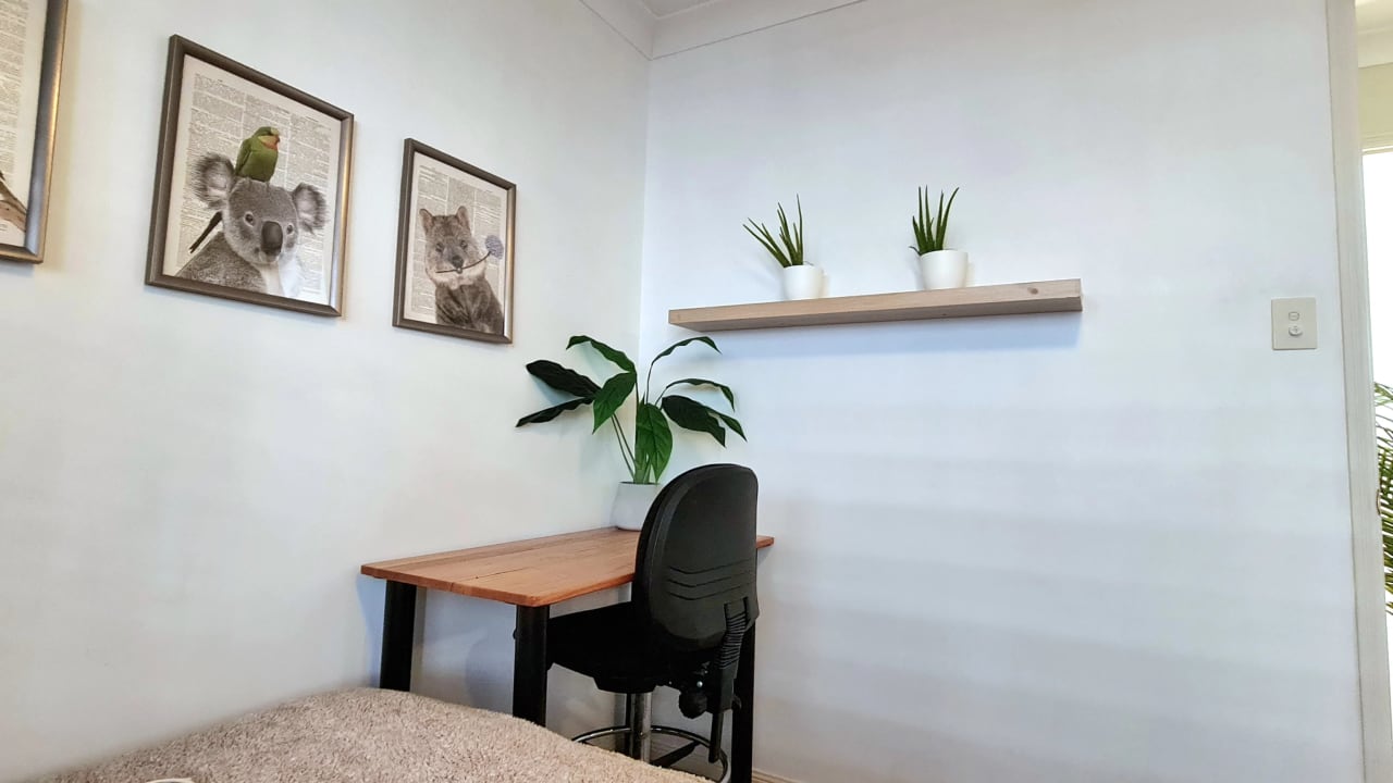 Furnished room with own bathroom