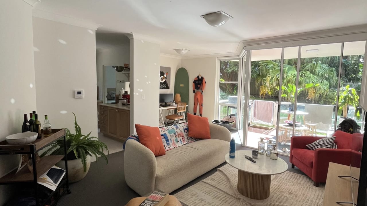 Furnished room with own bathroom
