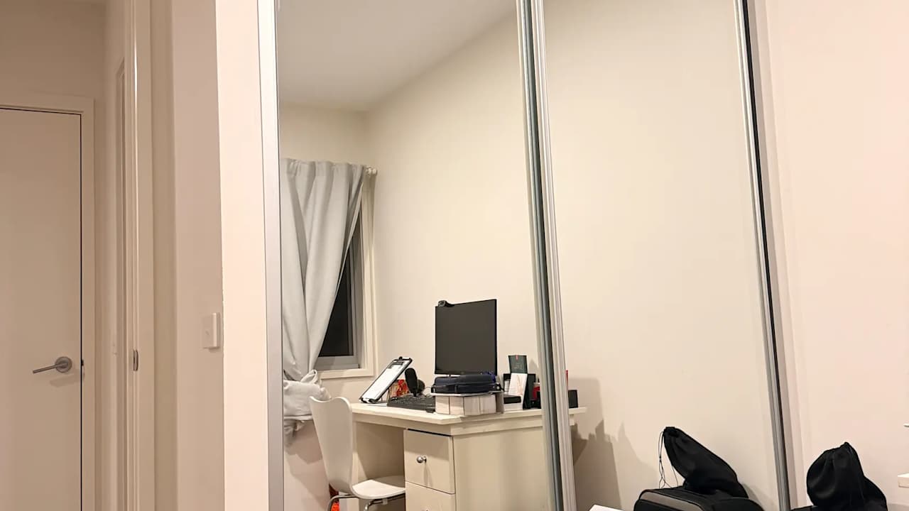 Unfurnished room with own bathroom