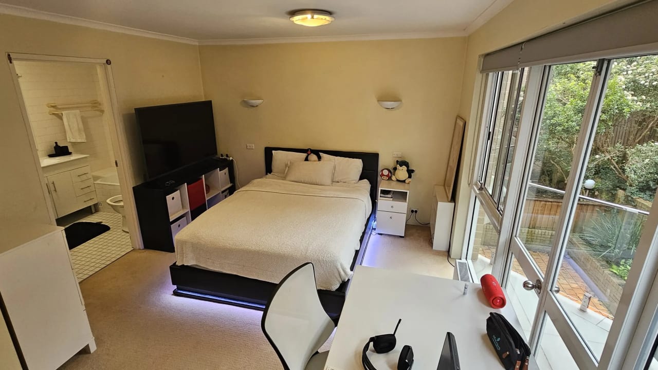 Furnished room with ensuite in a share house