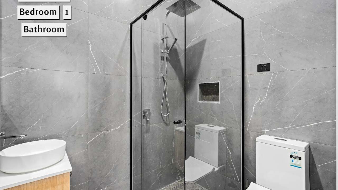 Furnished room with own bathroom