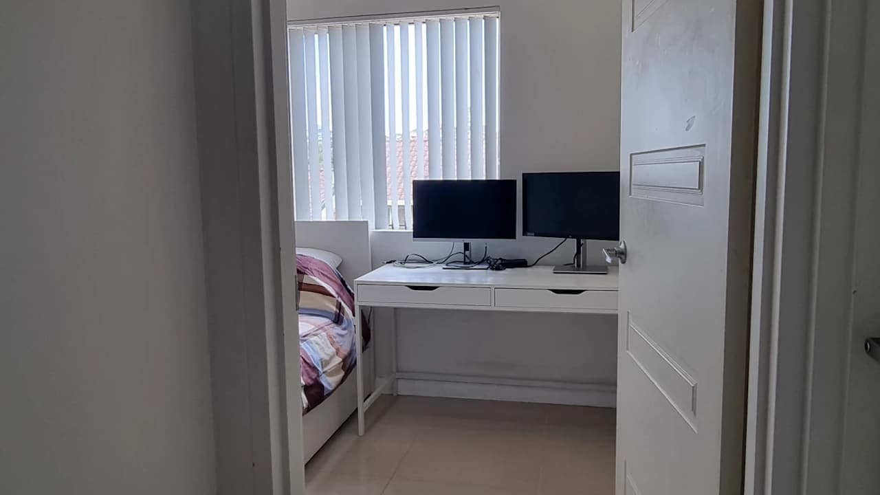 Room with own bathroom