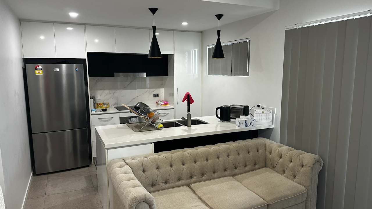 Unfurnished room with own bathroom