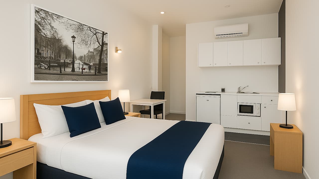 Furnished room studio flat for rent
