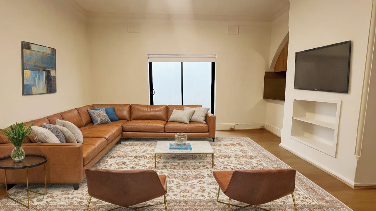 Whole property with 3 rooms for rent