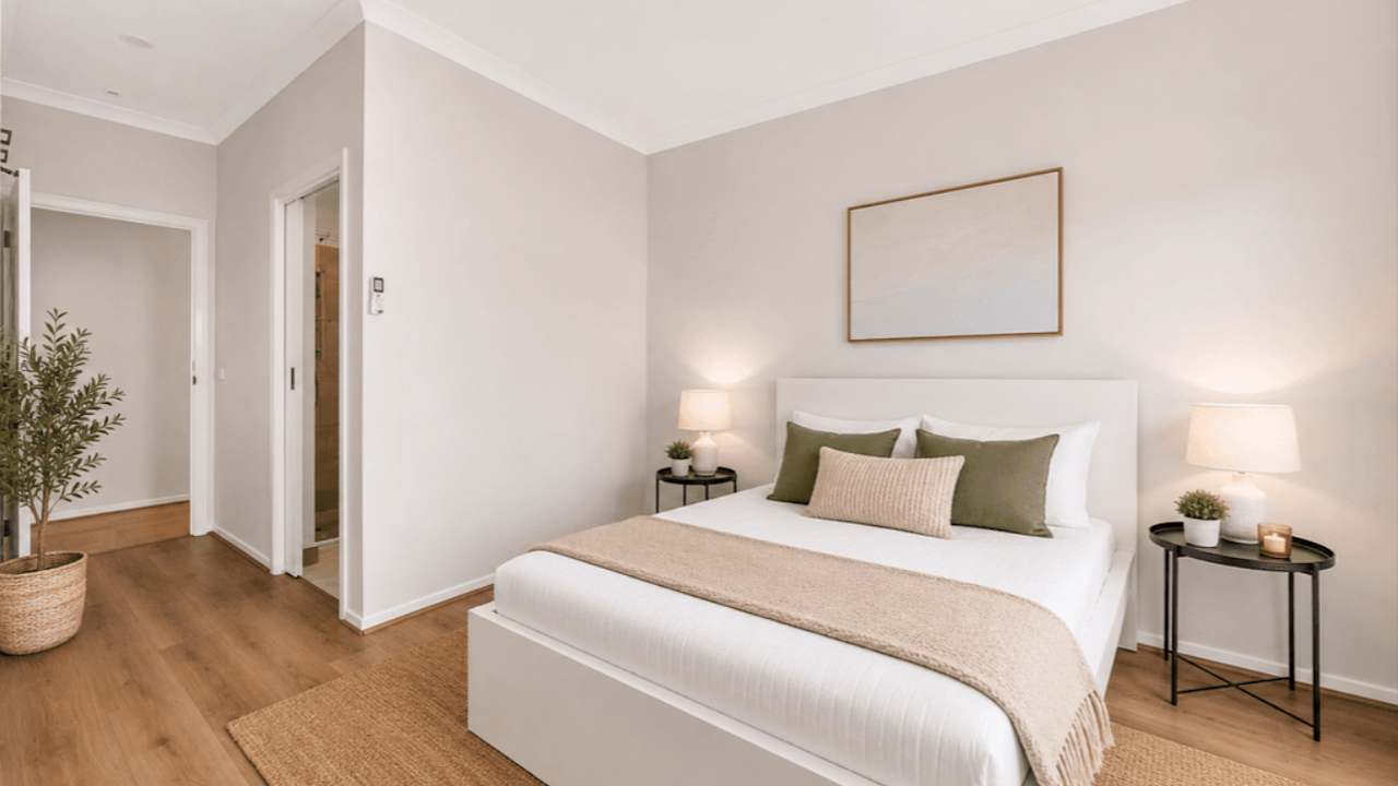 Furnished room with own bathroom