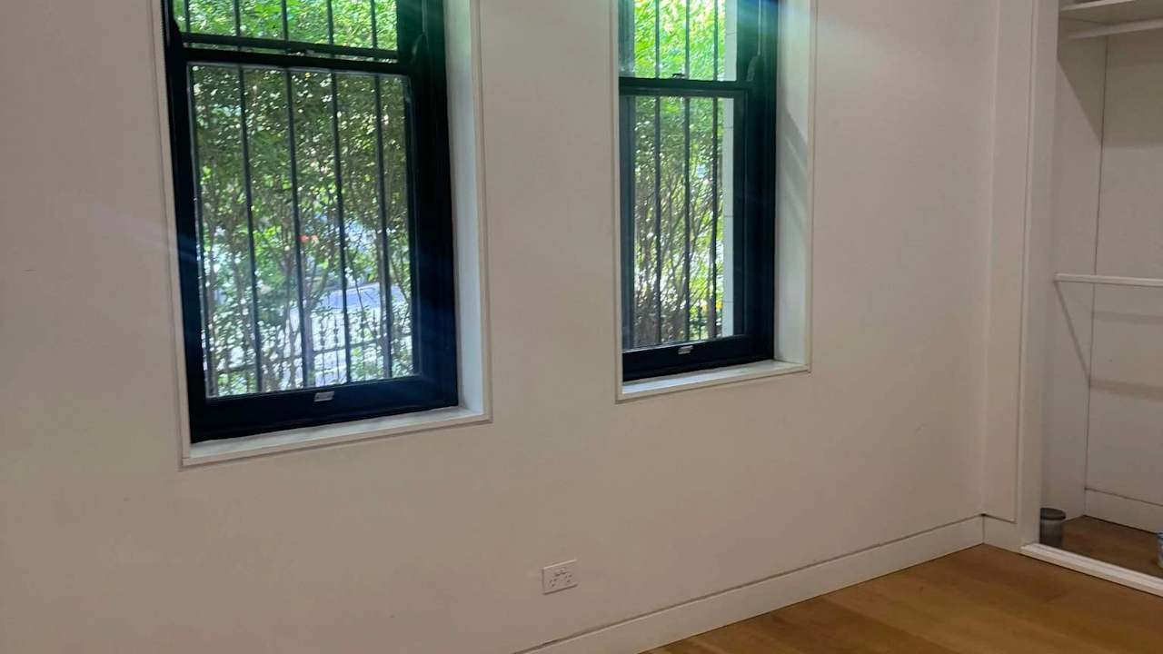 Unfurnished room with own bathroom