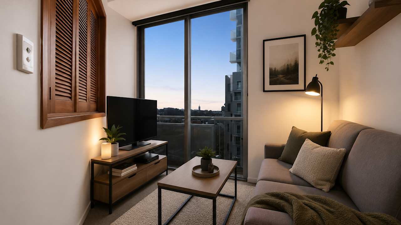 Furnished room in a flatshare