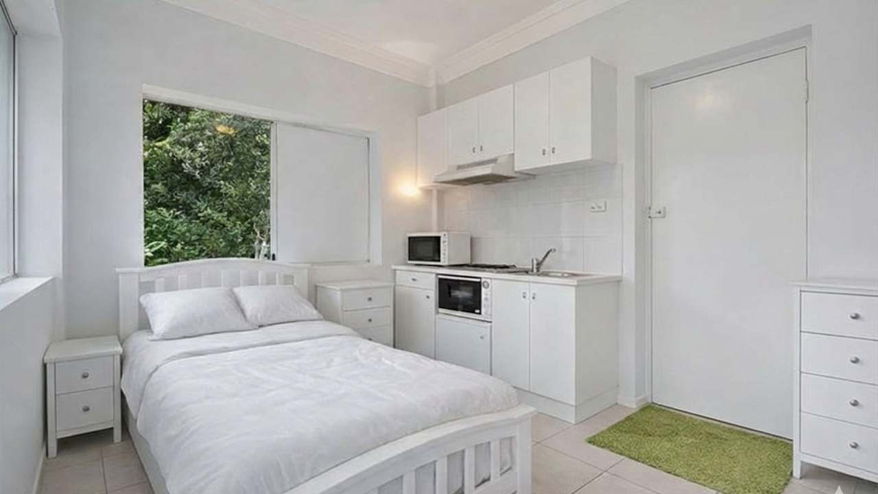 Furnished room studio flat for rent