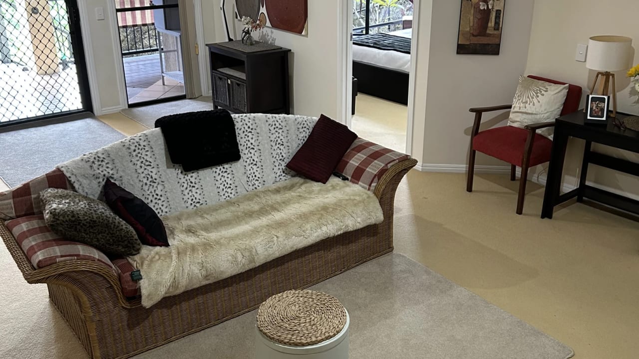 Furnished room with own bathroom