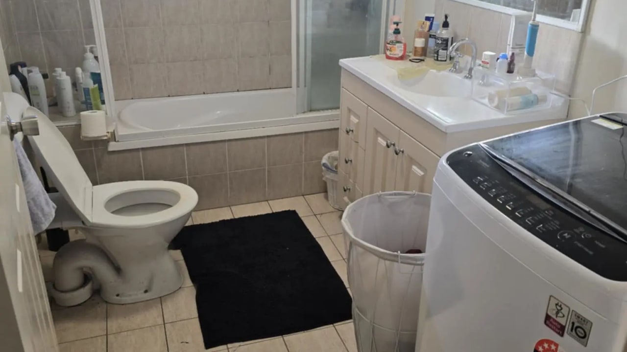 Unfurnished room with own bathroom