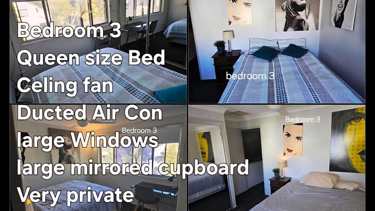 Furnished room in a share house