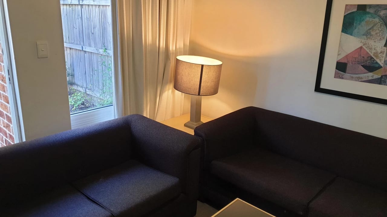 Furnished room with own bathroom