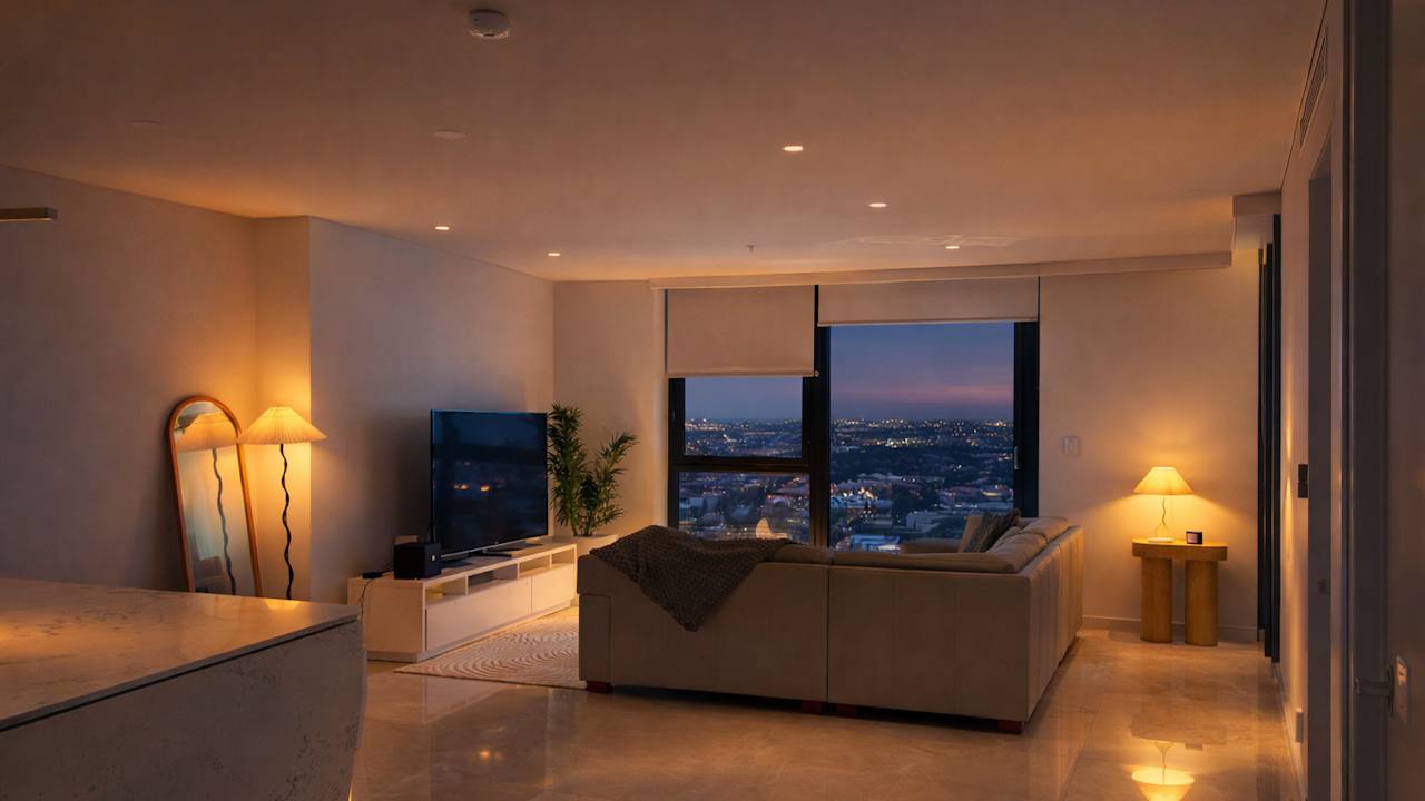 Unfurnished room with ensuite in a flatshare