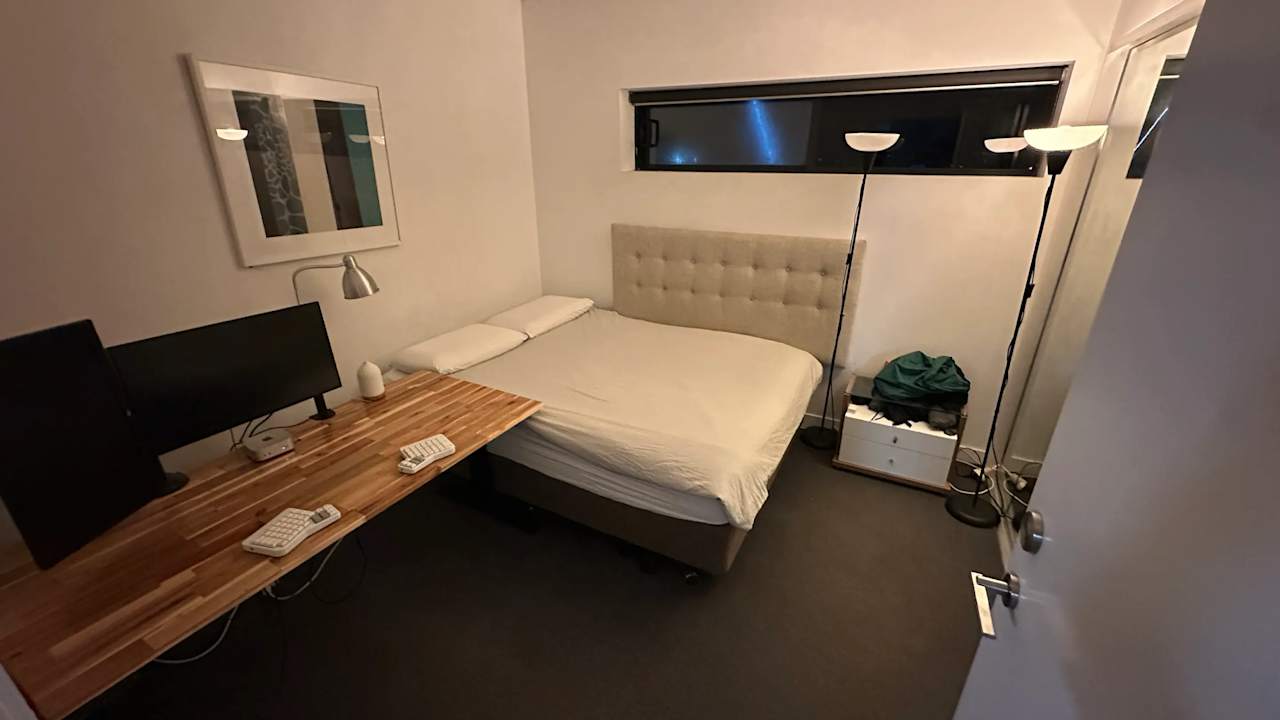 Furnished room with own bathroom