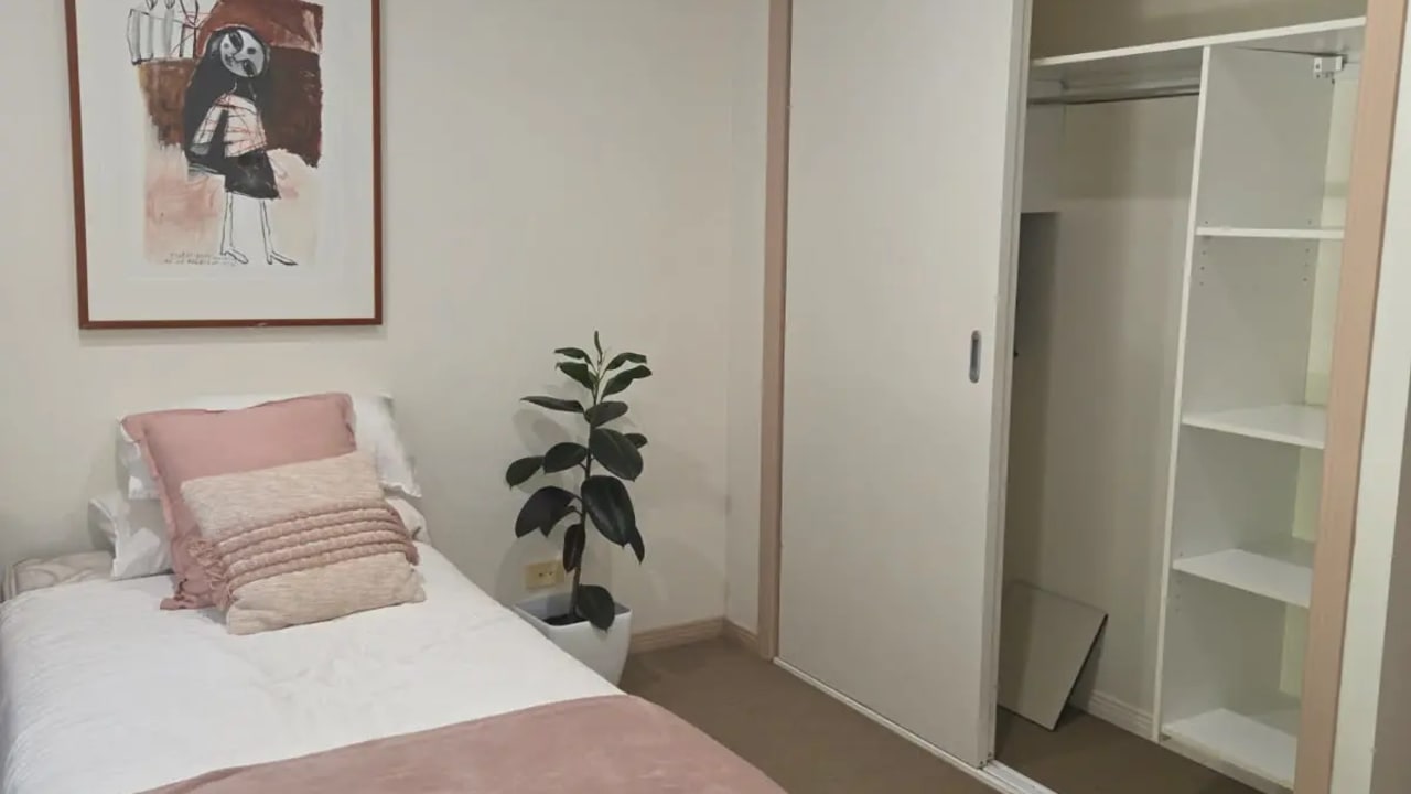 Room with own bathroom