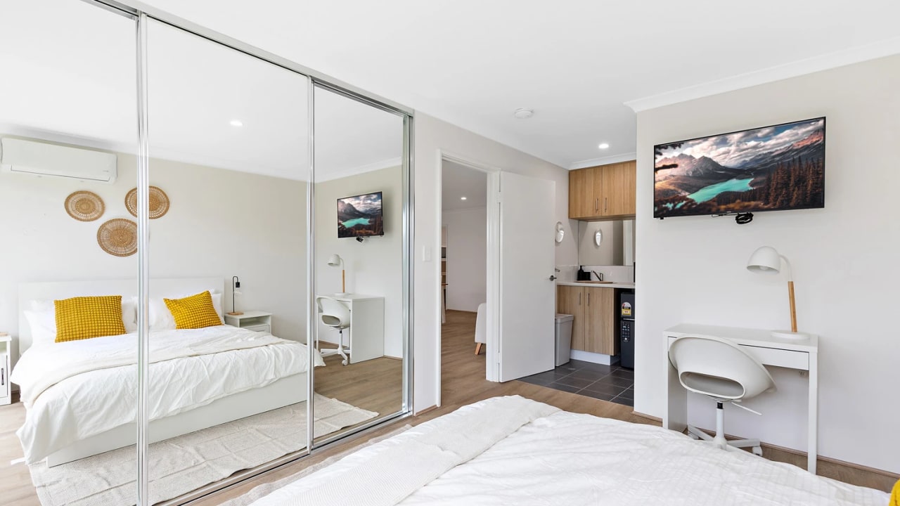 Furnished room with ensuite in a share house
