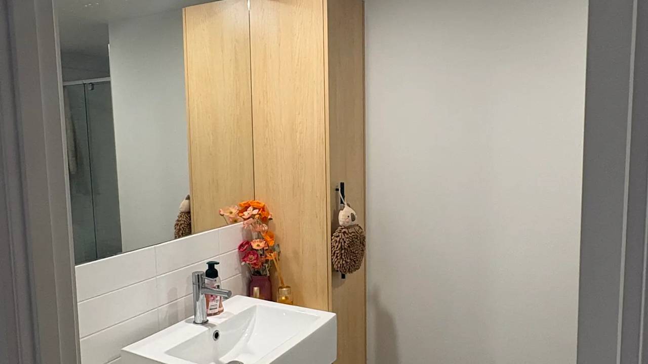 Unfurnished room with own bathroom