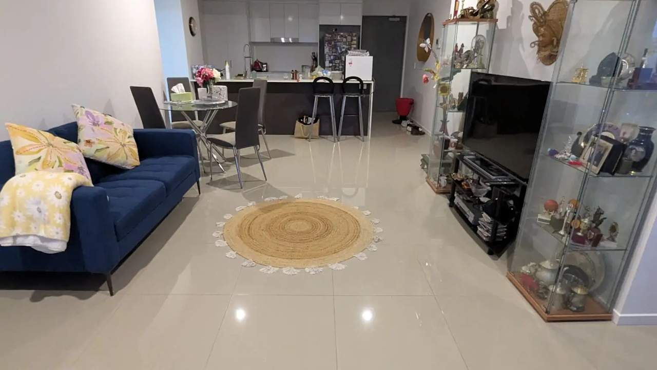 Unfurnished room with own bathroom