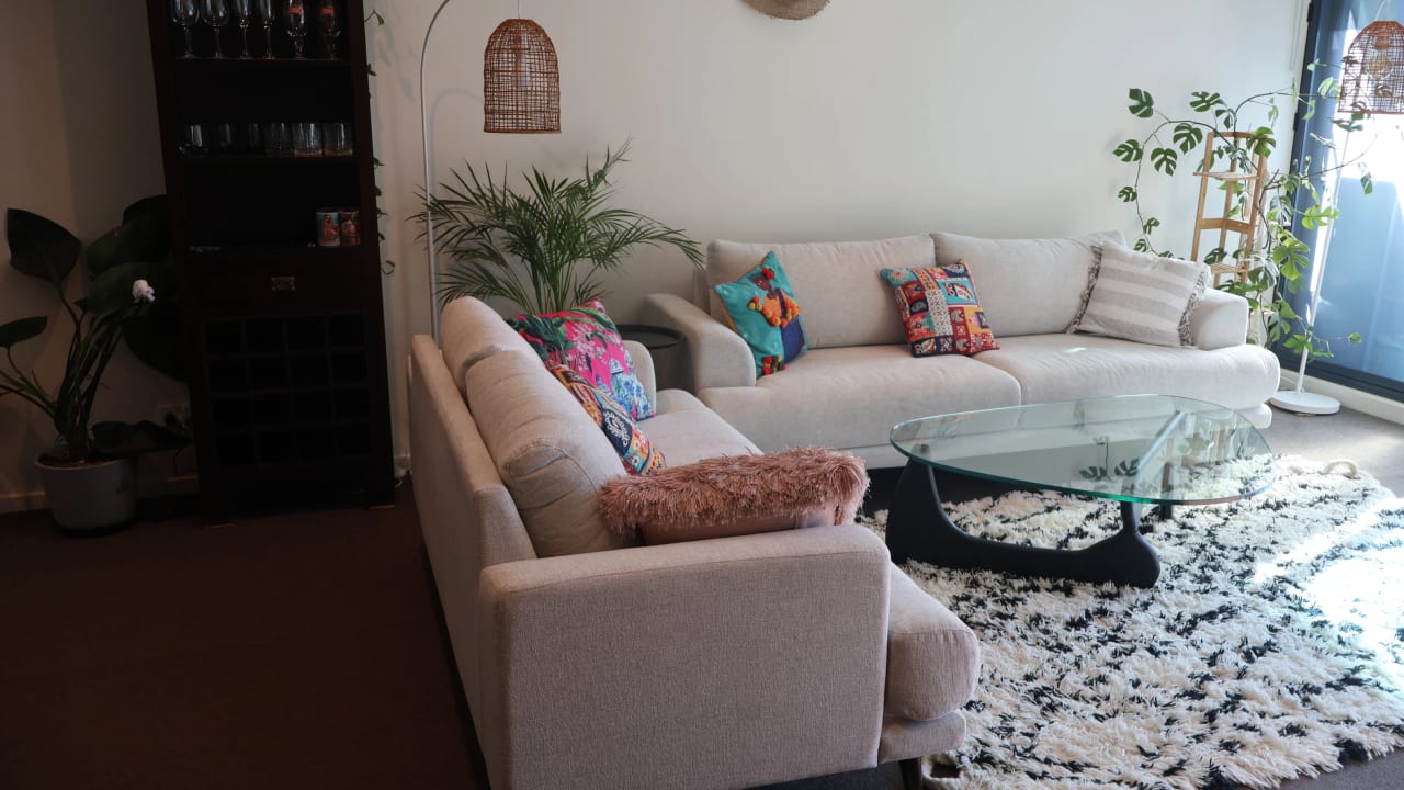 Furnished room with own bathroom