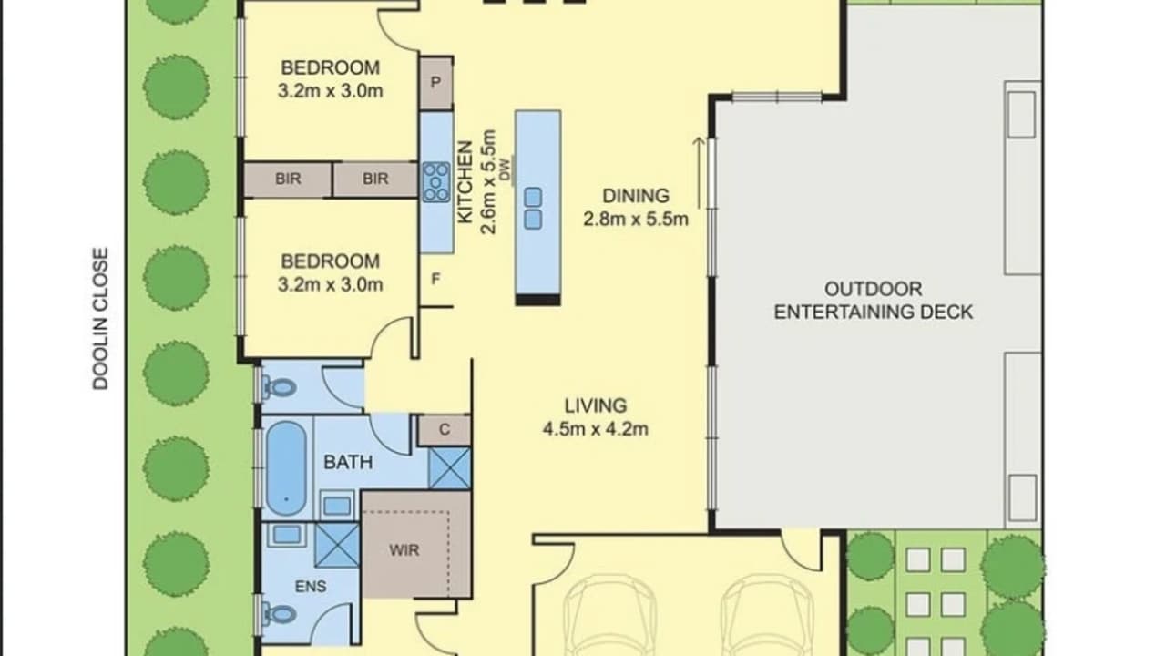 Unfurnished room in a share house