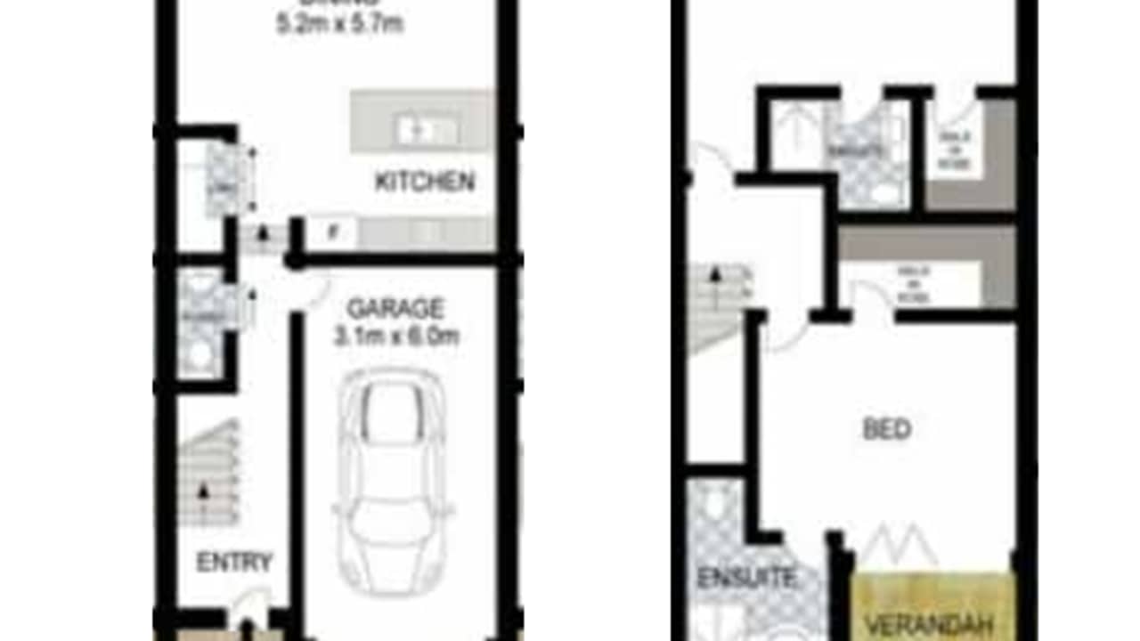 Furnished room with ensuite in a share house