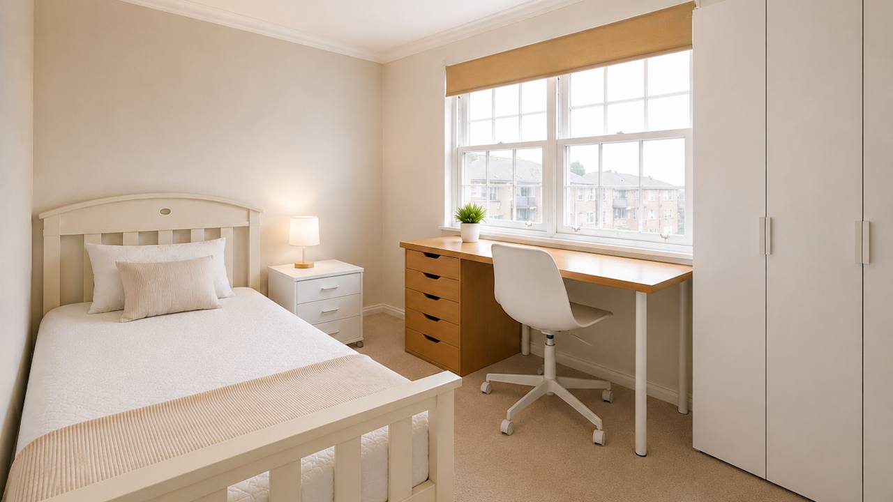 Furnished room in a flatshare