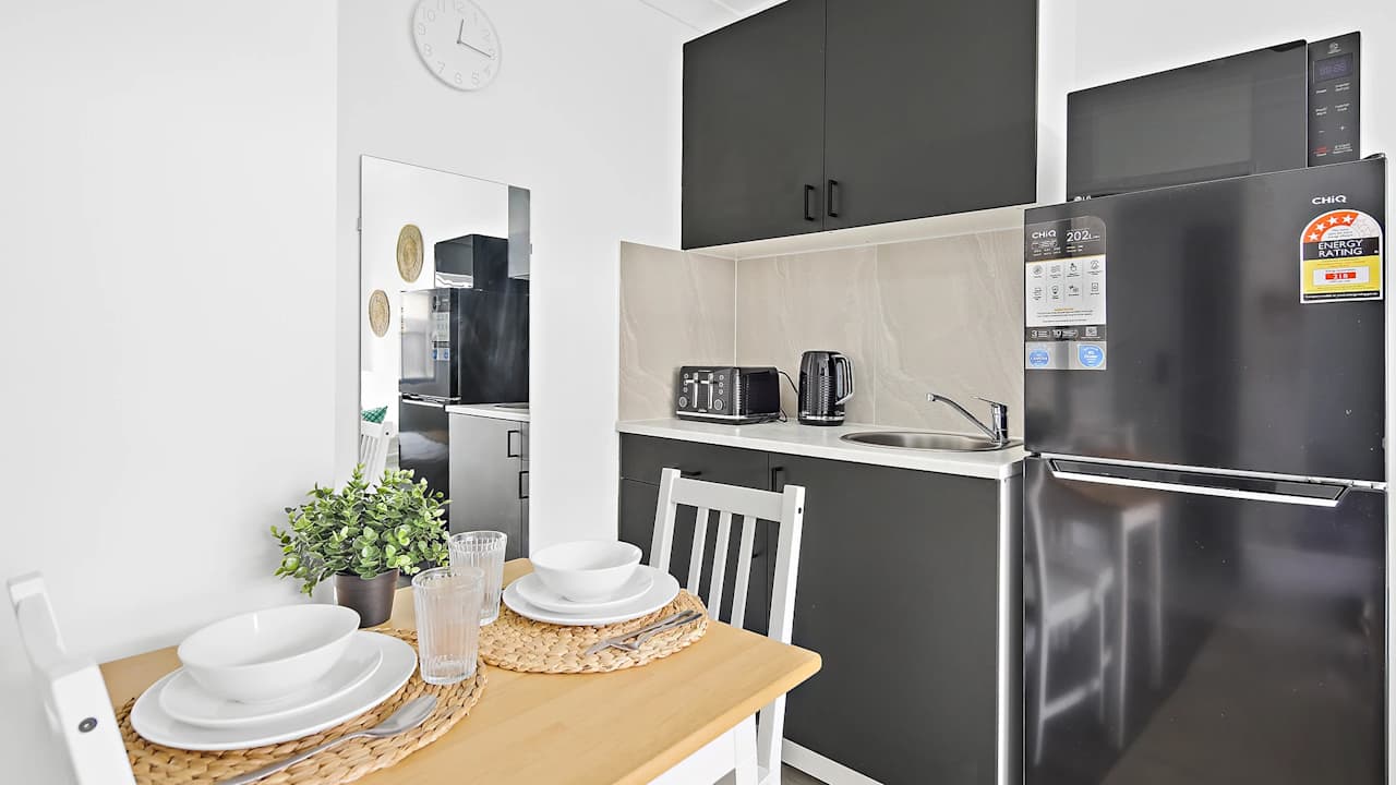 Furnished room with own bathroom