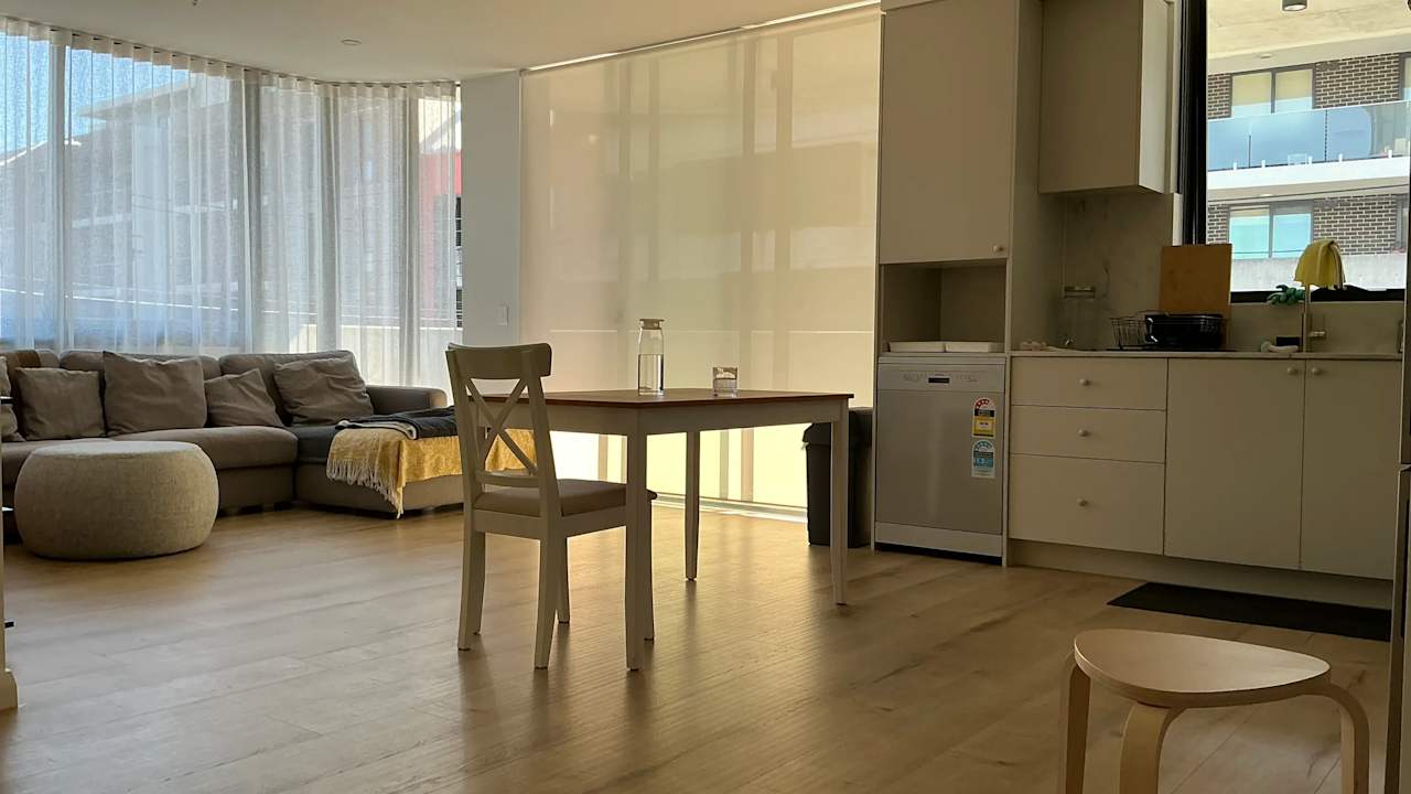 Unfurnished room with own bathroom