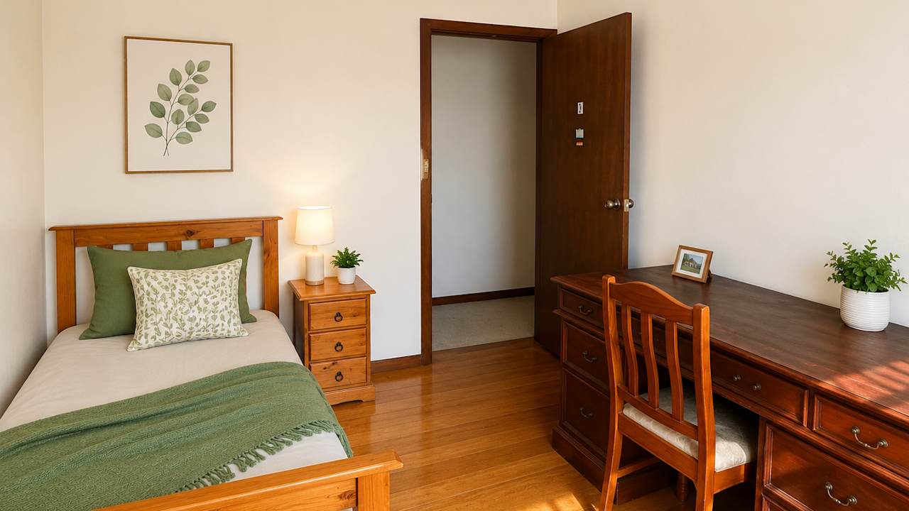 Furnished room in a share house