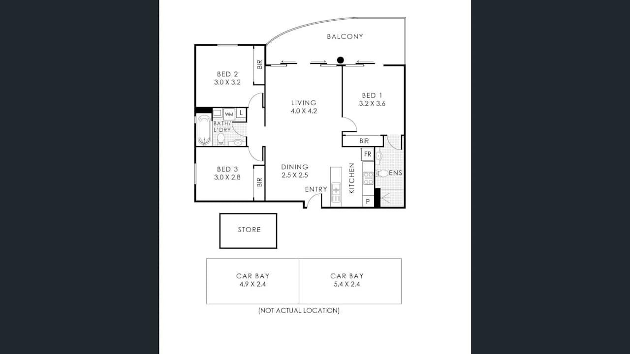 Furnished room in a flatshare