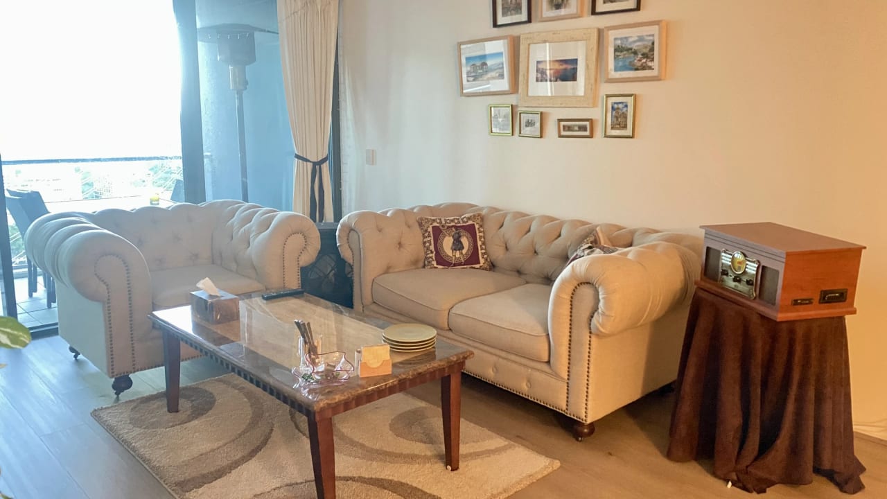 Furnished room with own bathroom
