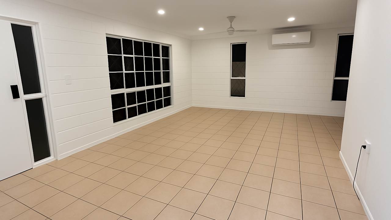 Whole property with 3 rooms for rent