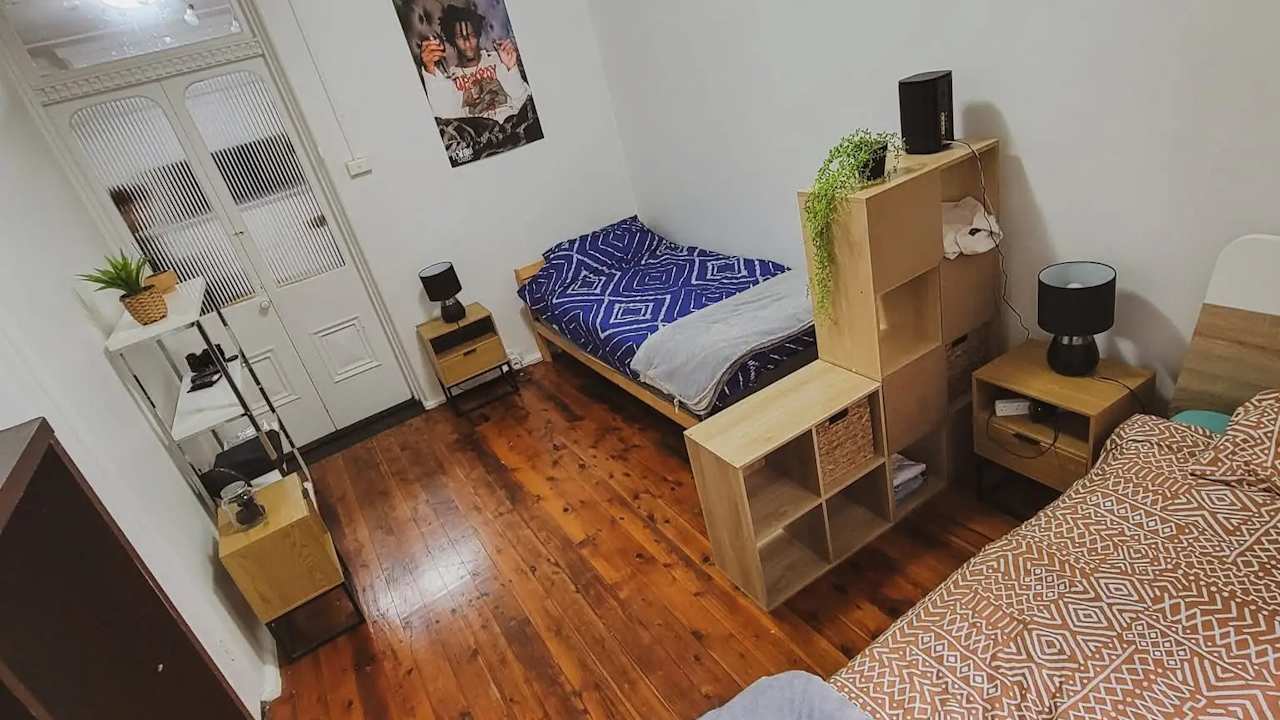 Whole property with 2 rooms for rent