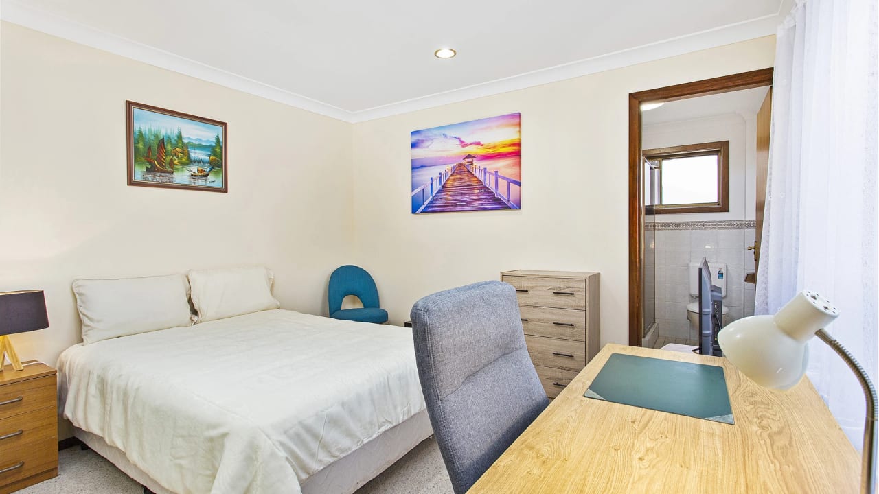 Furnished room with ensuite in a share house