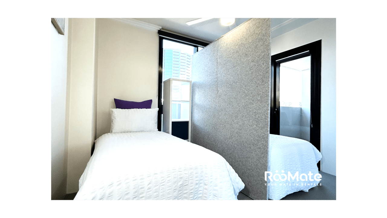 Furnished room with own bathroom
