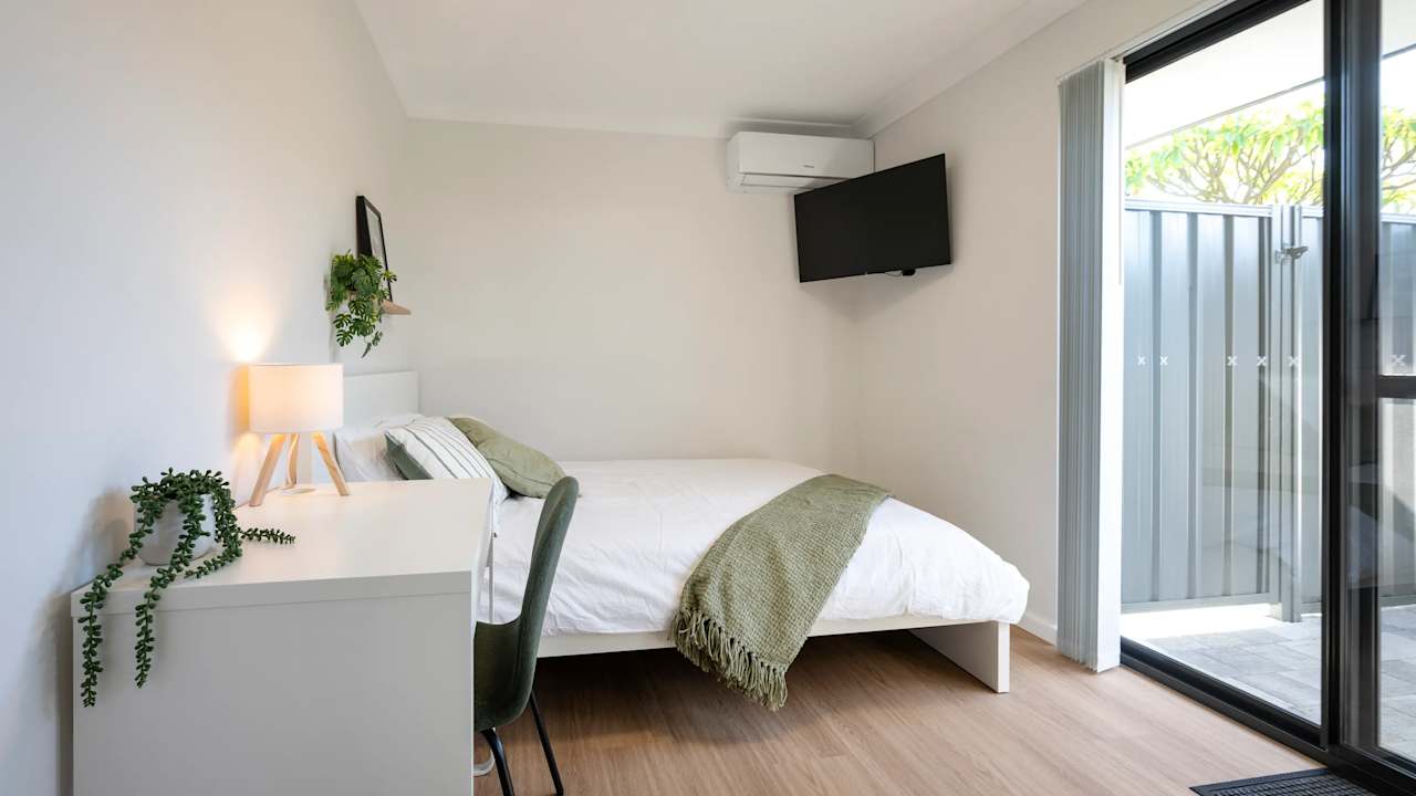 Furnished room with ensuite in a share house