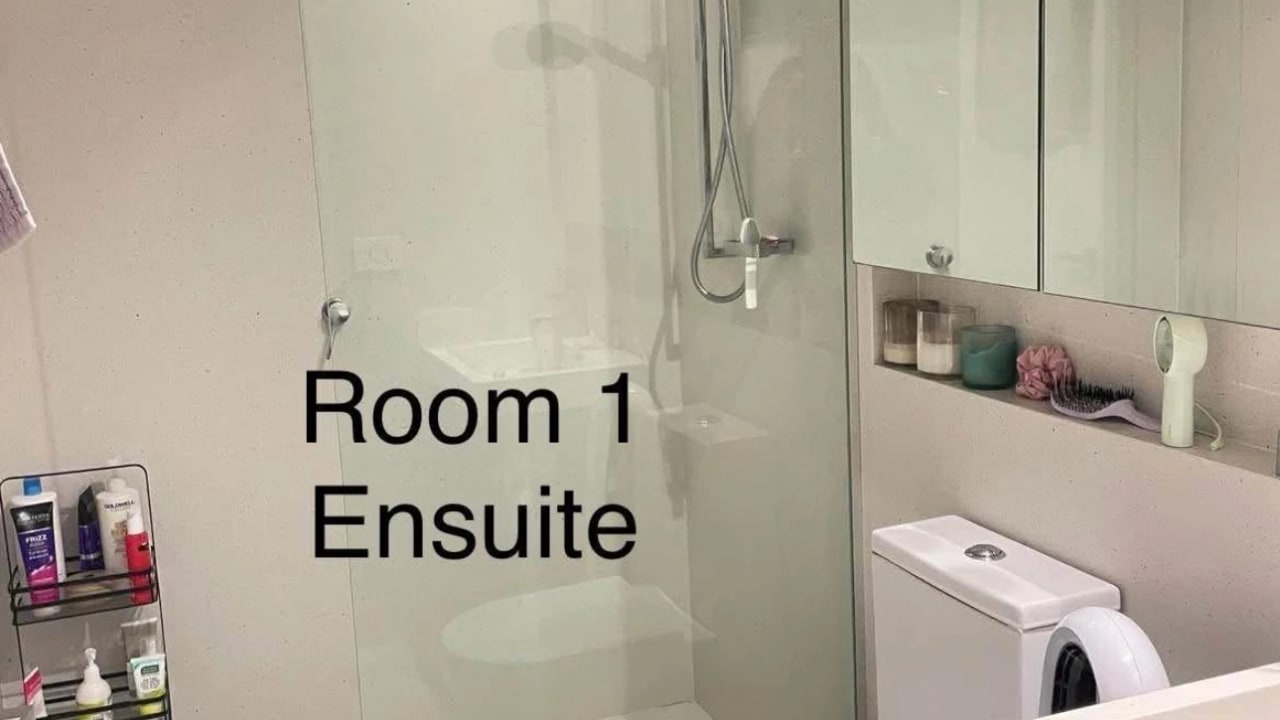 Unfurnished room with own bathroom