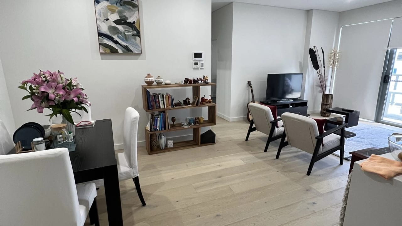 Furnished room with own bathroom