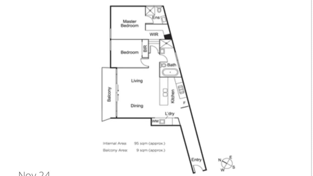 Unfurnished room with own bathroom