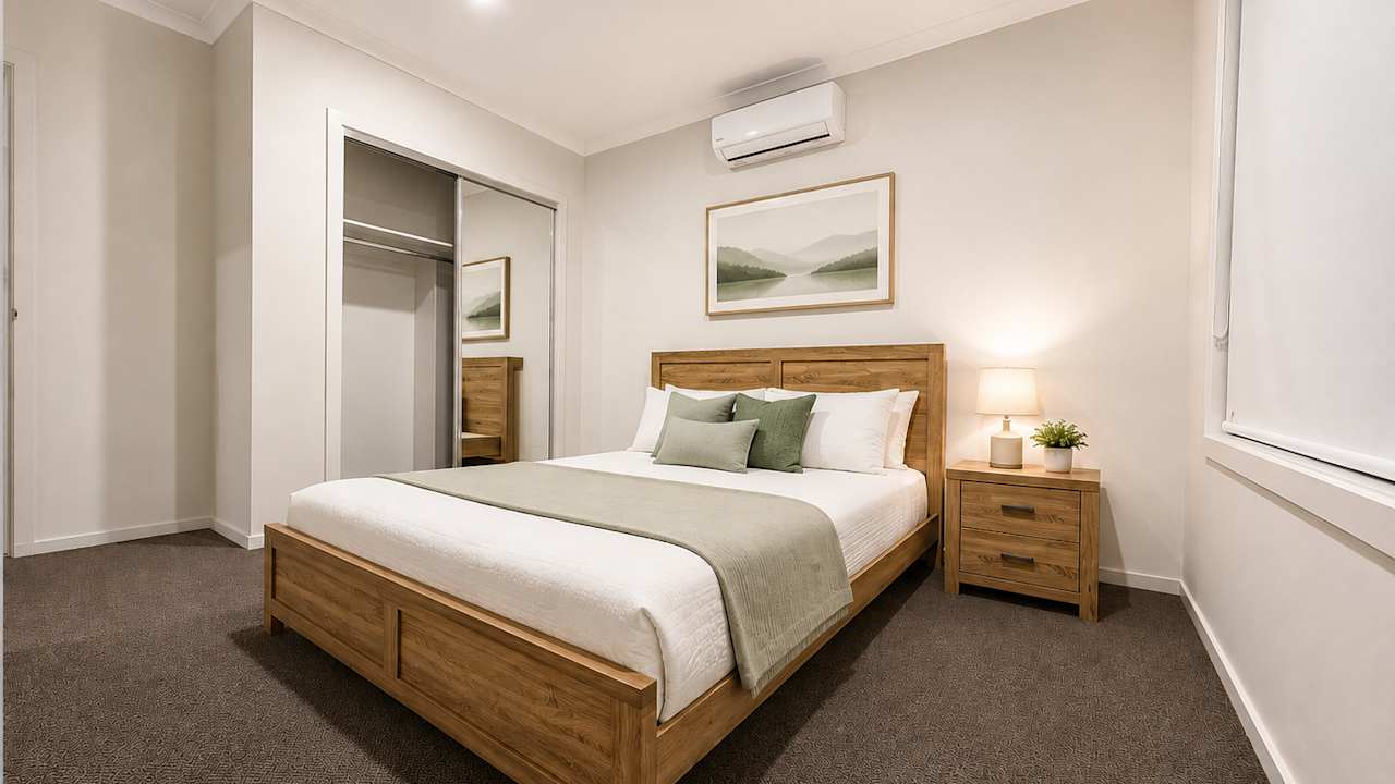 Furnished room with ensuite in a share house