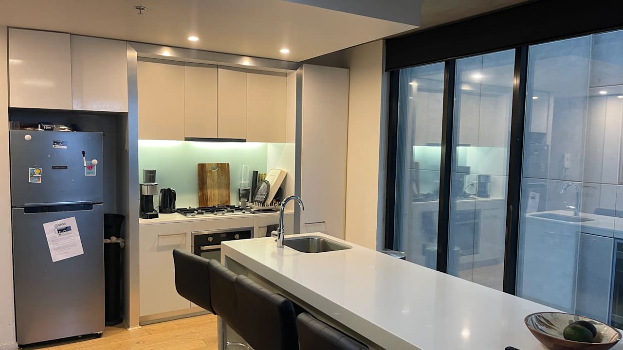 Unfurnished room with own bathroom