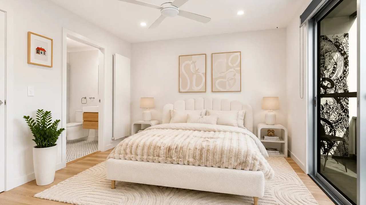 Furnished room with ensuite in a share house