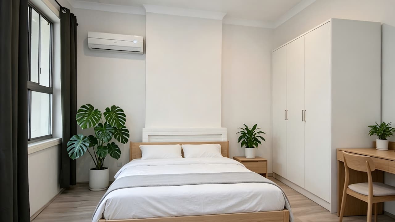 Furnished room in a share house