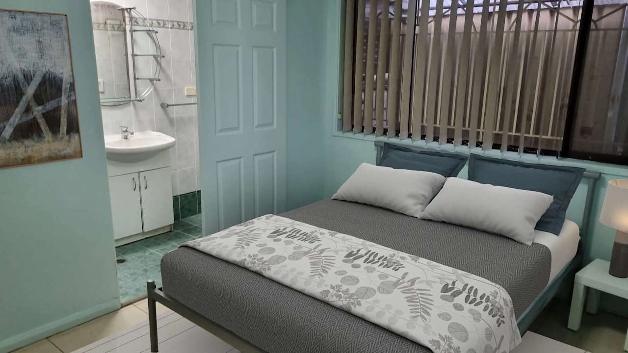 Furnished room with own bathroom