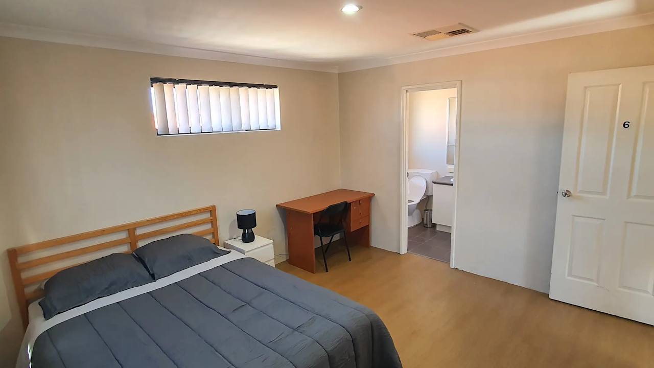 Furnished room with ensuite in a share house