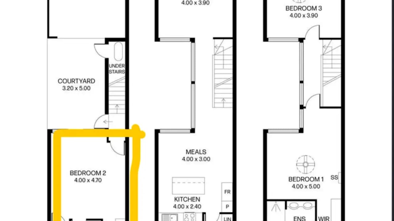 Room with ensuite in a share house